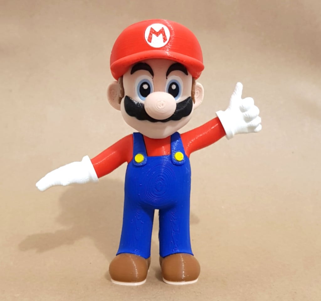Mario from Mario games - Multi-color