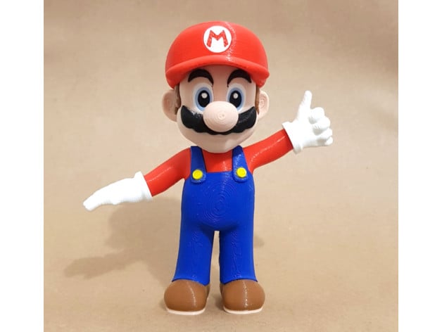 Mario From Mario Games Multicolor