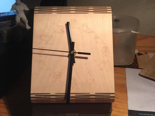 The Plywood Clock