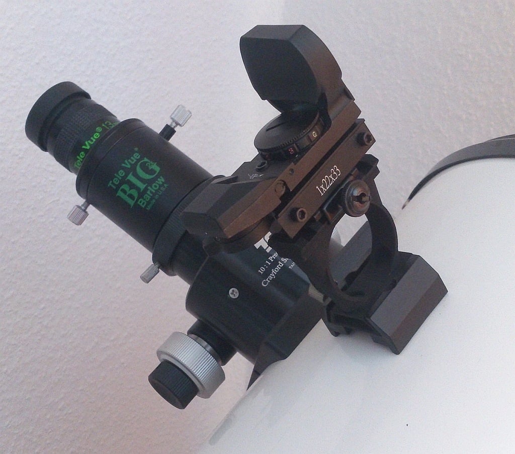 Red Dot Finder Mount - Astro Dovetail to NATO/Picatinny Rail