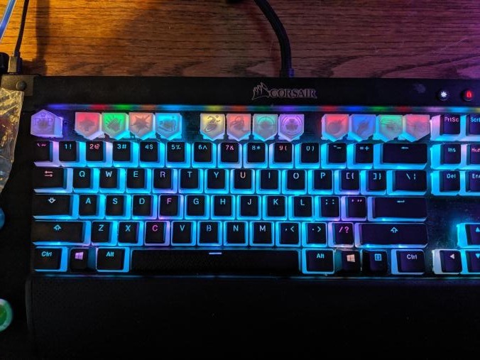 Call of Duty Zombies Perk-a-cola Keycaps 
