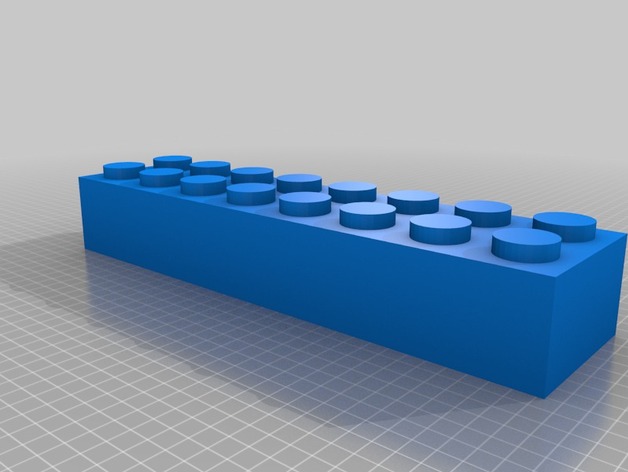2x8_Lego Sandcastle Mold