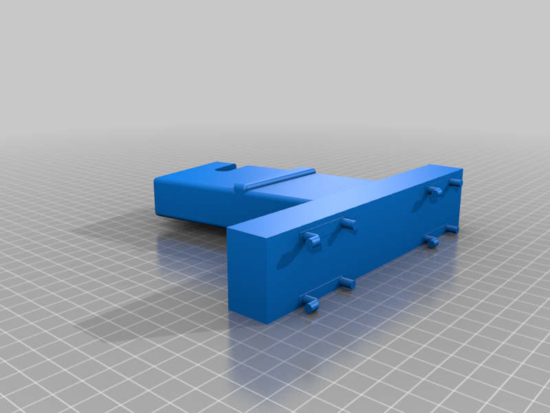 AR-15 Vertical Pegboard Mount