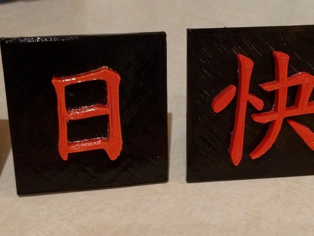 Happy Birthday Sign in Traditional Chinese