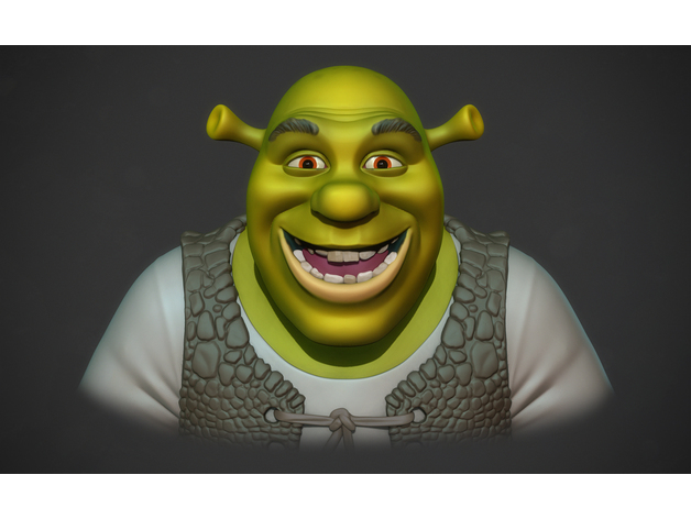 Shrek 3d Print Model By Mdstudio3d Thingiverse