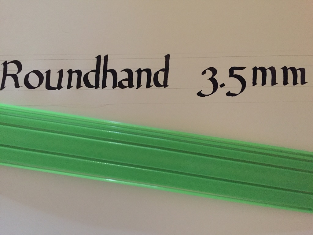 3.5mm Roundhand Ruler