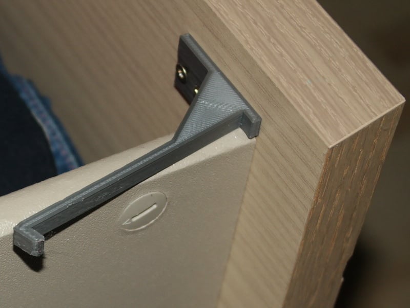 Child lock for a drawer, IKEA PATRULL clone