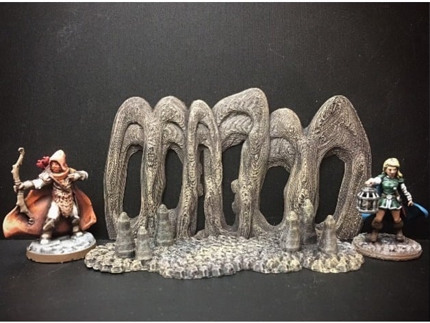 Image of Delving Decor: Cave Facade (28mm/Heroic scale)