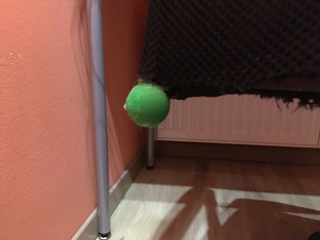 Protective ball for office chairs