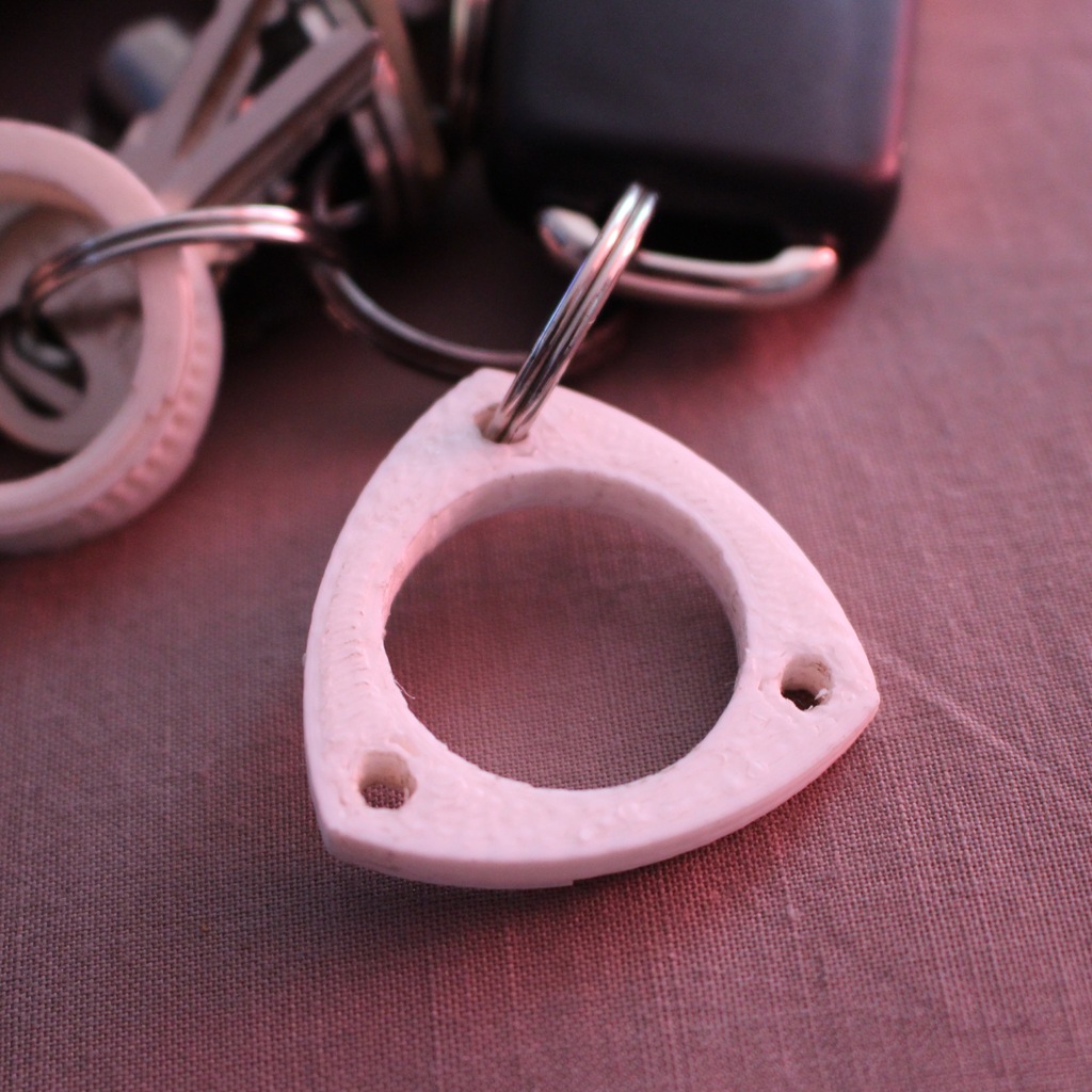 Reuleaux Triangle Keyring