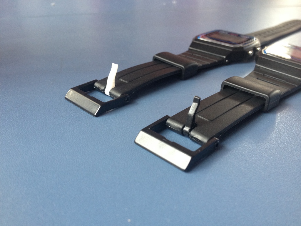 Casio F-91W  Watch Replacement Part - Strap Buckle Prong