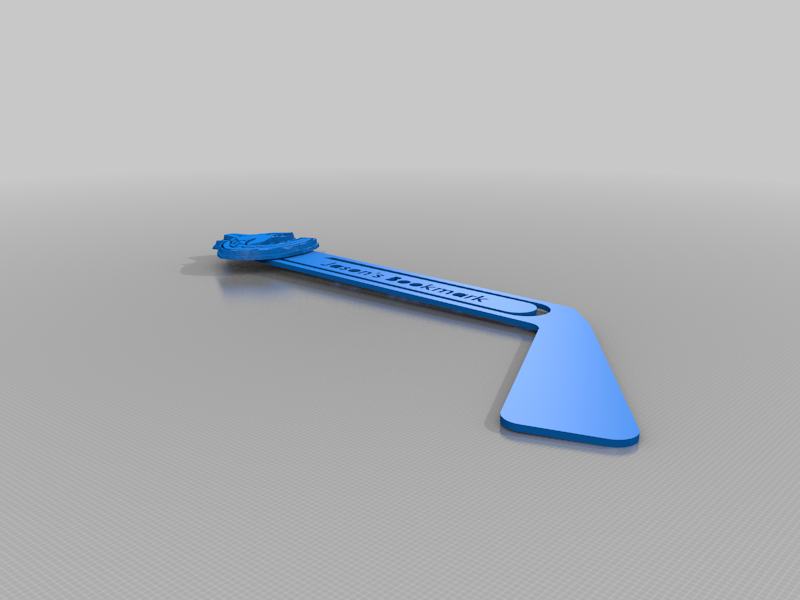 Canucks Hockey Bookmark