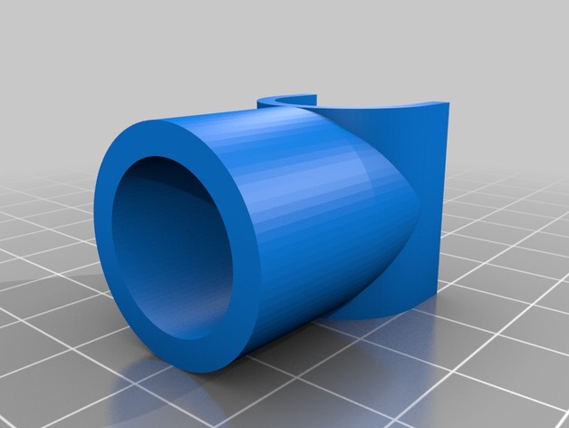Copper pipe 1/2in spool holder for M3D printer