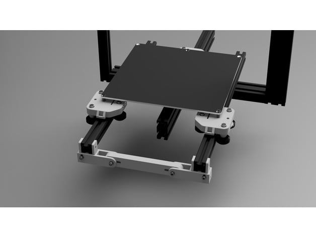 Photo of Tevo Tarantula Ultimate 3 carriages bed support 3D Model