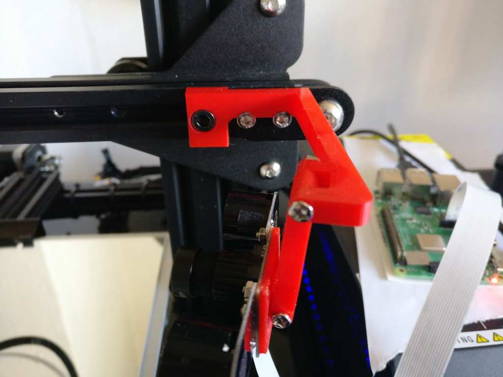 CR10S right side z-axis camera mount