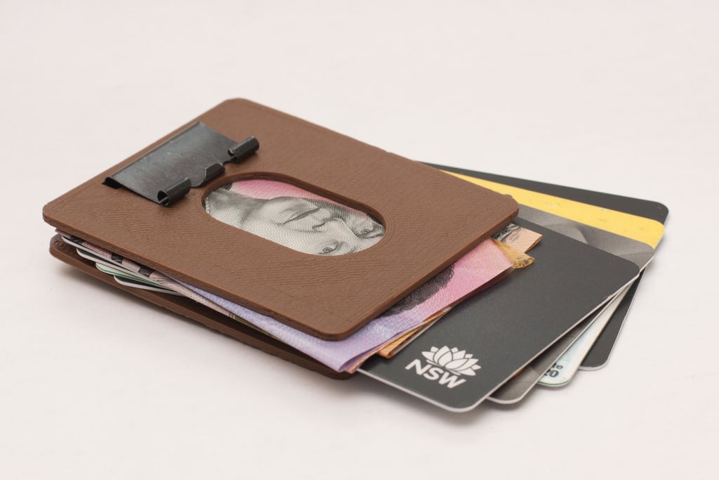 Binder Clip Wallet - Very slim and secure