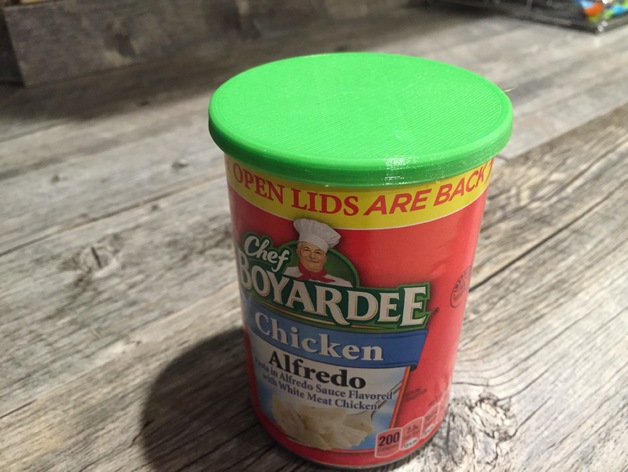 Universal Canned Food Lid