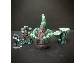 Alien Flora series 3 (any scale)