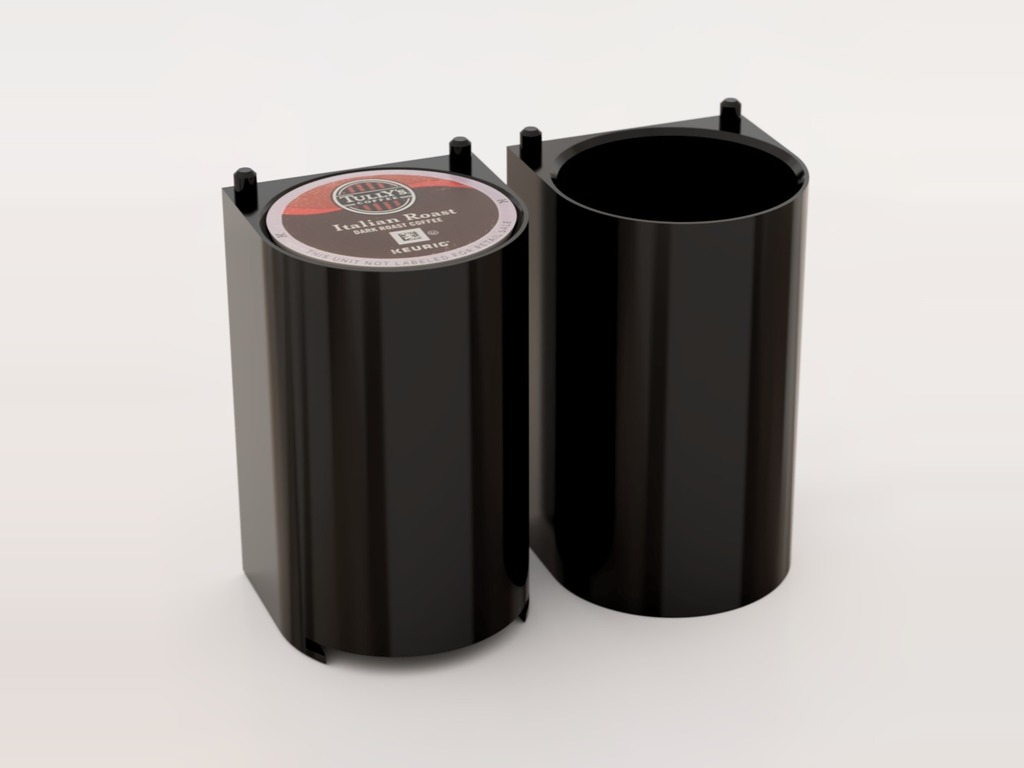Modular Vertical K-Cup Dispenser