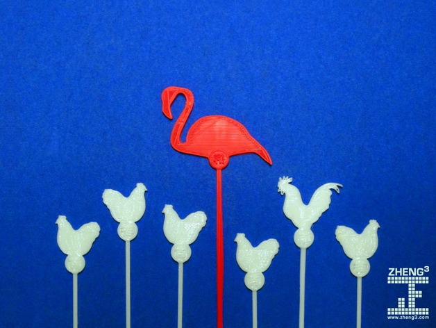 A Flamingo Among Chickens