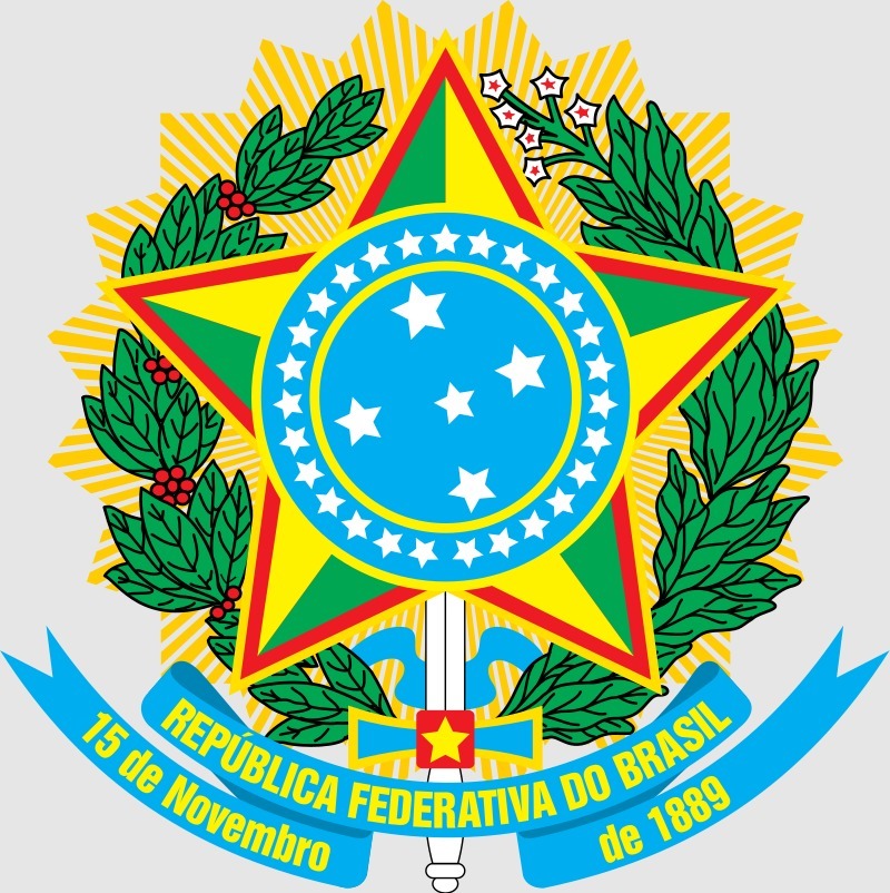 Armas Nacionais do Brasil - Coat of arms of Brazil