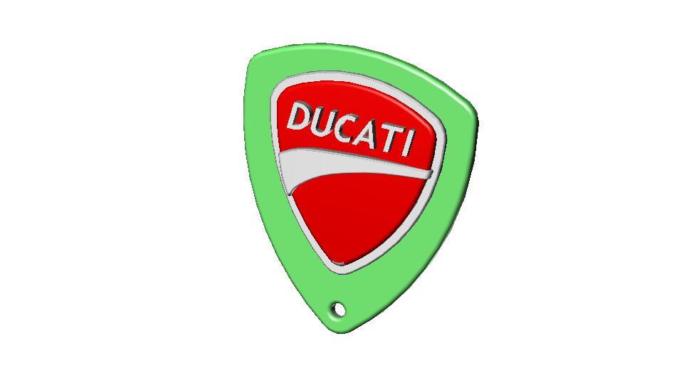 Ducati logo/keyring