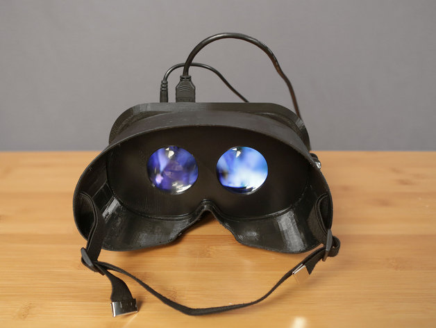3D Printed Wearable Video Goggles