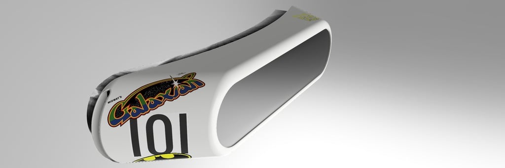 Ready Player One White VR Headset IOI #cosplay (Do not print it sucks)
