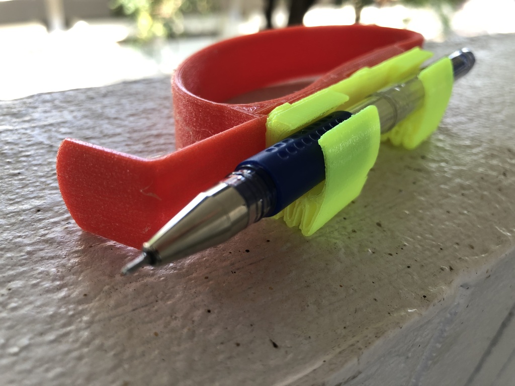 Pen attachment for Personalized Cuff Utensil Holder - Pisit Edition
