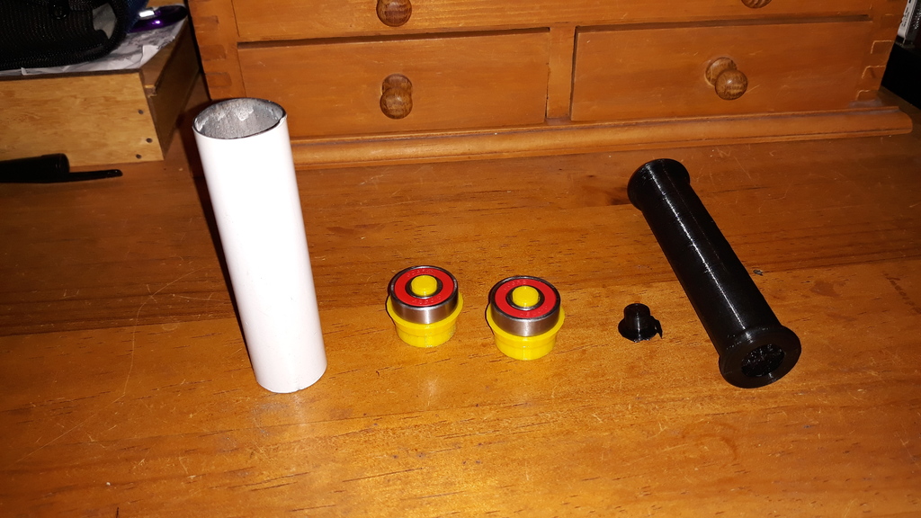Filament Roller End caps for 22mm Tube