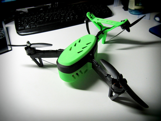 Mini V-Tail Copter (based on EMaglios TriCopter)