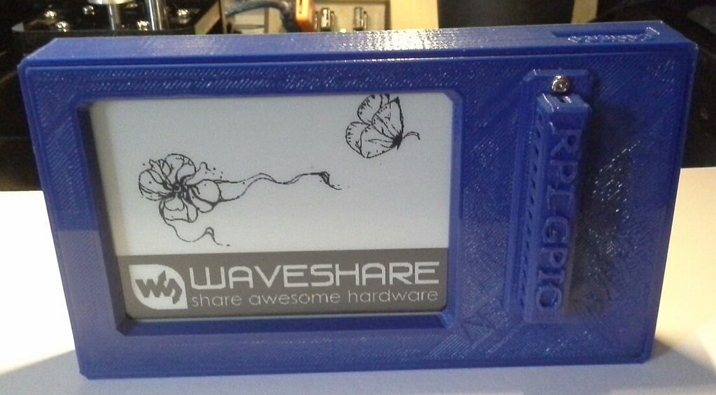 Waveshare 4.2 Epaper + RPI Zero W case