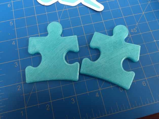 Autism Awareness Puzzle Piece - Light it up blue