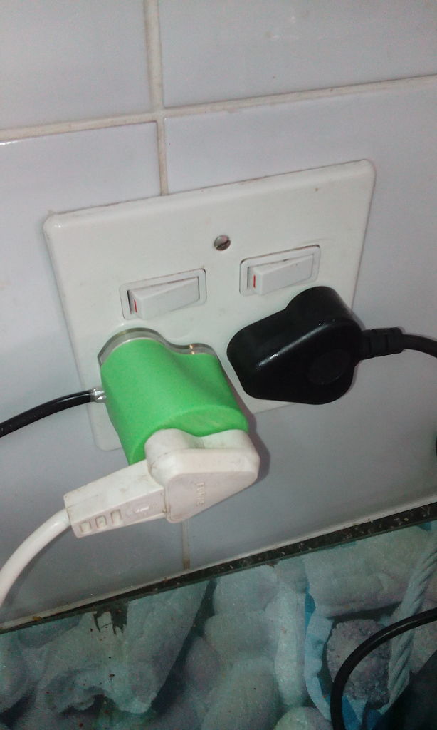 Plug in a plug (Type M)