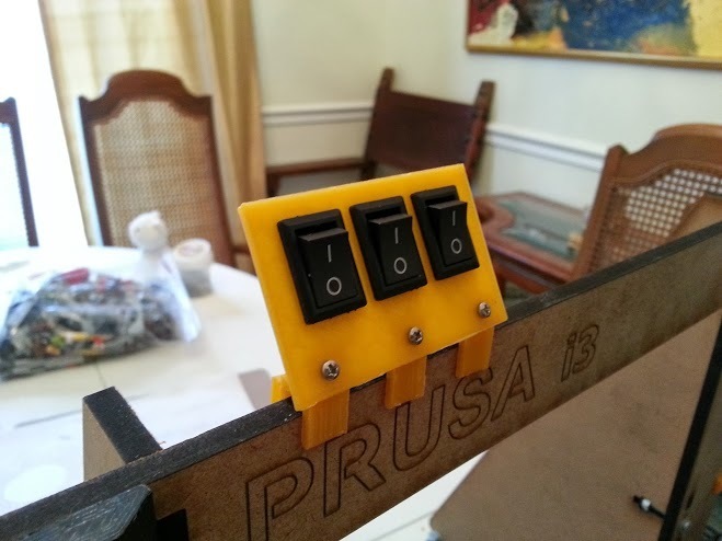 Customizable Rocker Switch Panel (attaches to boards, like i3)