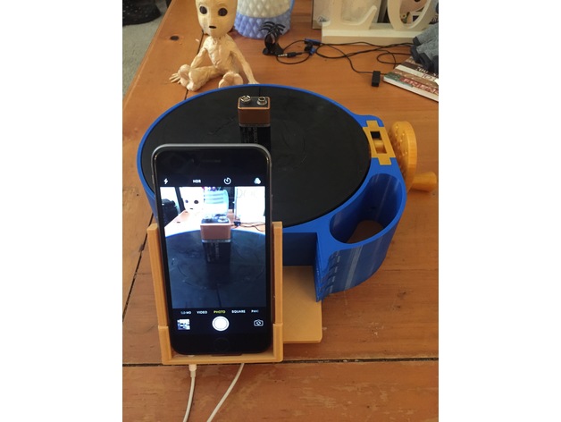 iPhone 6 holder Camera Center for $30 3D Scanner