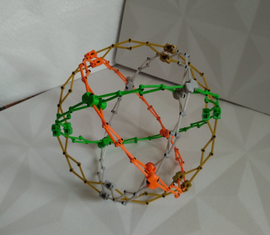 Hoberman sphere ( Cuboctahedron )
