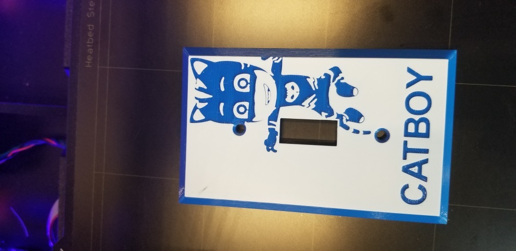 Catboy Lightswitch cover