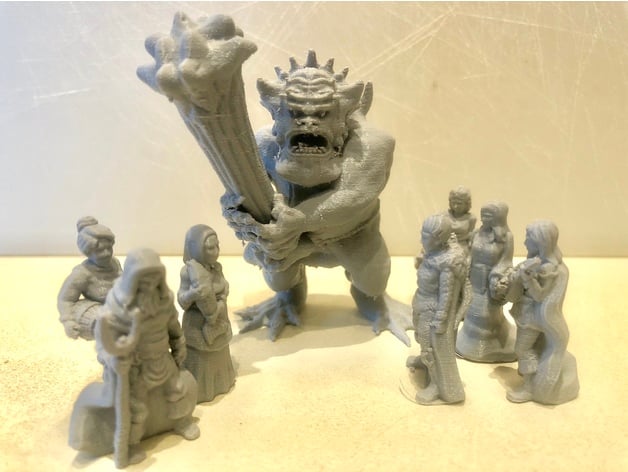 Image of Troll Warrior: the Biggun (Heroic Scale)