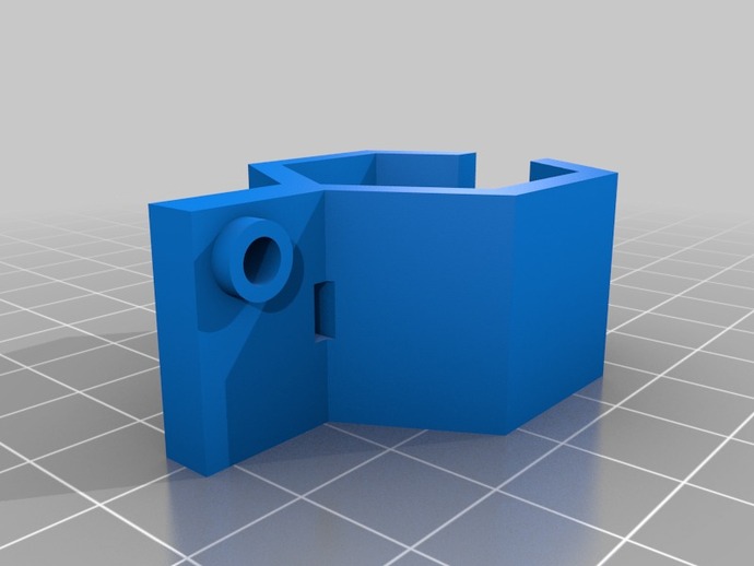 X End Sensor holder for 'Improved X ends for Prusa with clamped rods by by jonaskuehling'