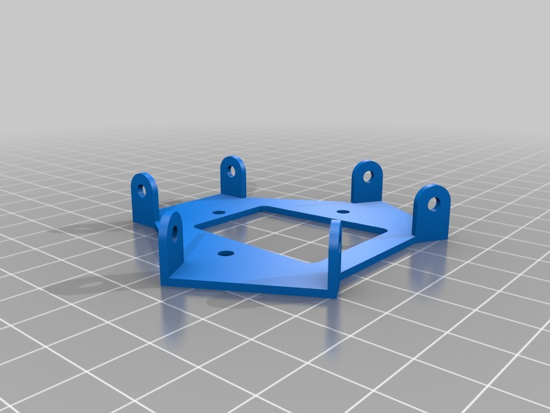 MP Mini Delta 3D Printer Stock Effector Plate