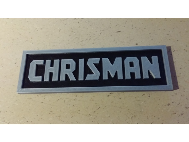 CHRISMAN CRAFTSMAN Logo