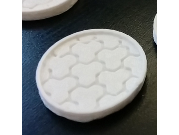 Tri Hex Base for Sci-Fi Miniatures
