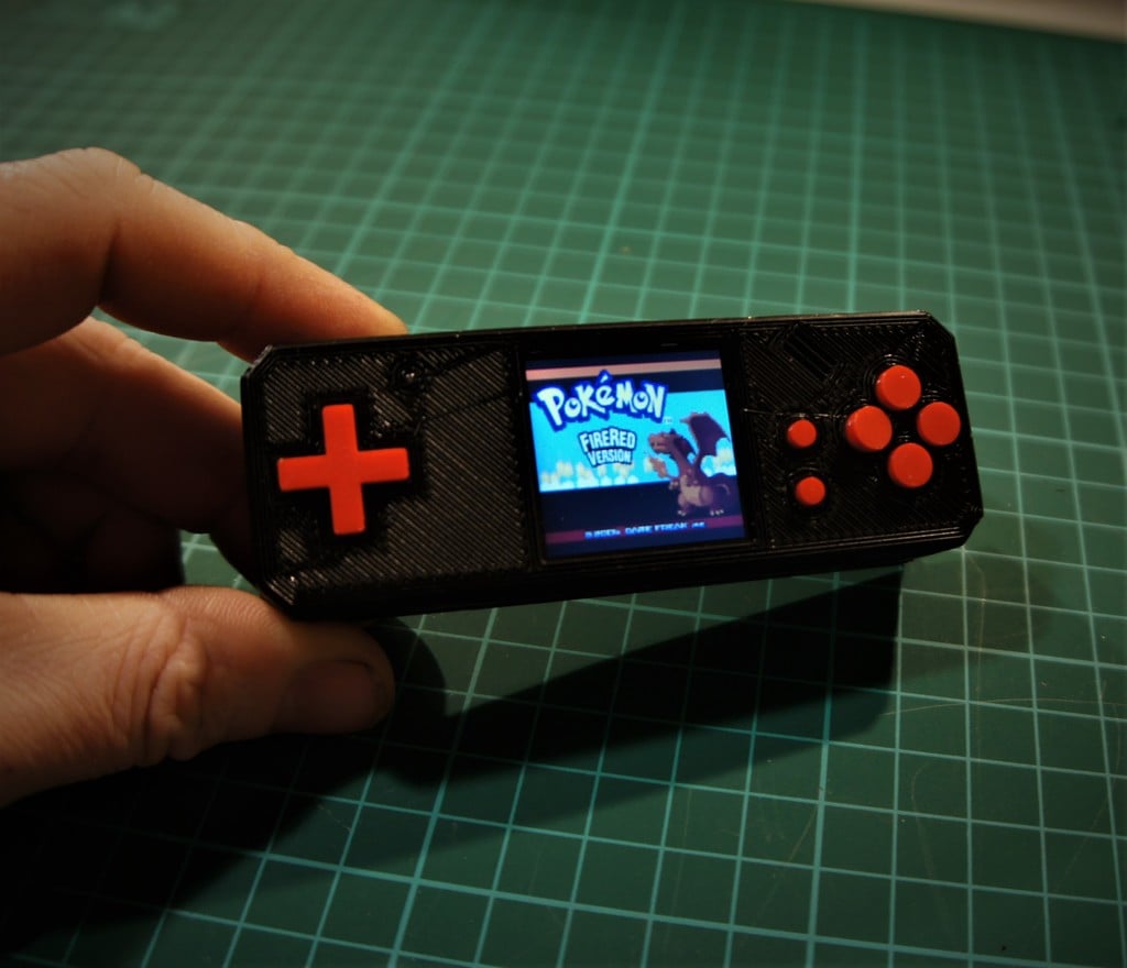 NanoPiBoy: Tiny Raspberry pi based retro gaming handheld console