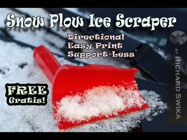 Snow Plow Ice Scraper