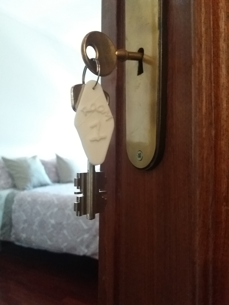 Hotel's key chain