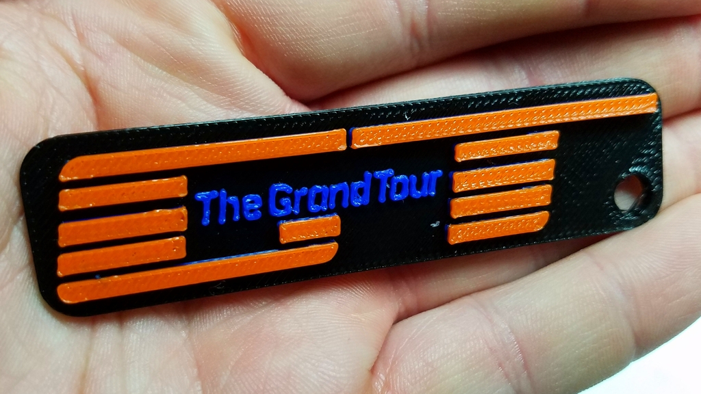 The Grand Tour Keychain