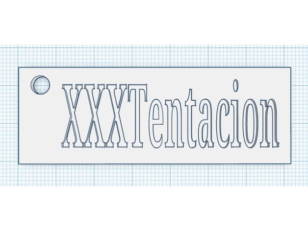 XXXTentacion Keychain