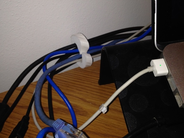 Desk Cord/Cable Trap Organizer