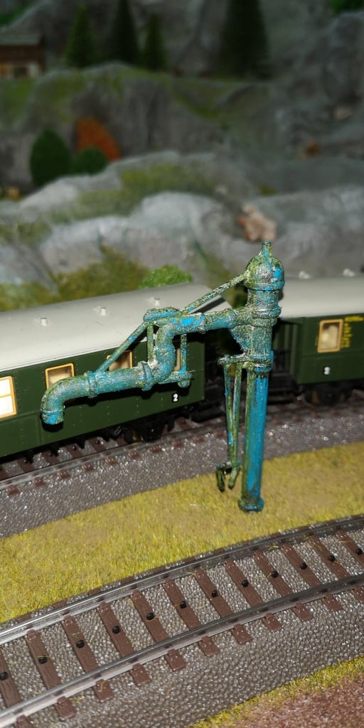 Water Crane H0,N,Z for steam trains